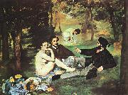 Edouard Manet Luncheon on the Grass painting